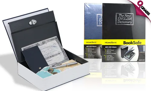 Book Safe with Keys & Lock!